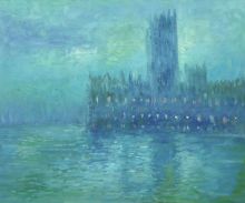 Houses of Parliament, Fog Effect