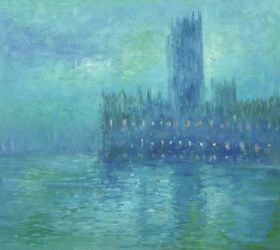 Houses of Parliament, Fog Effect