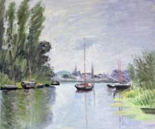 Argenteuil Seen from the Small Arm of the Seine