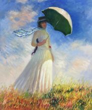 Woman with a Parasol (Facing Right)