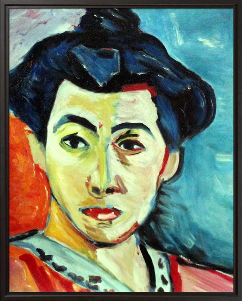 The Green Stripe Pre-Framed - Black Floater Frame 20" X 24"