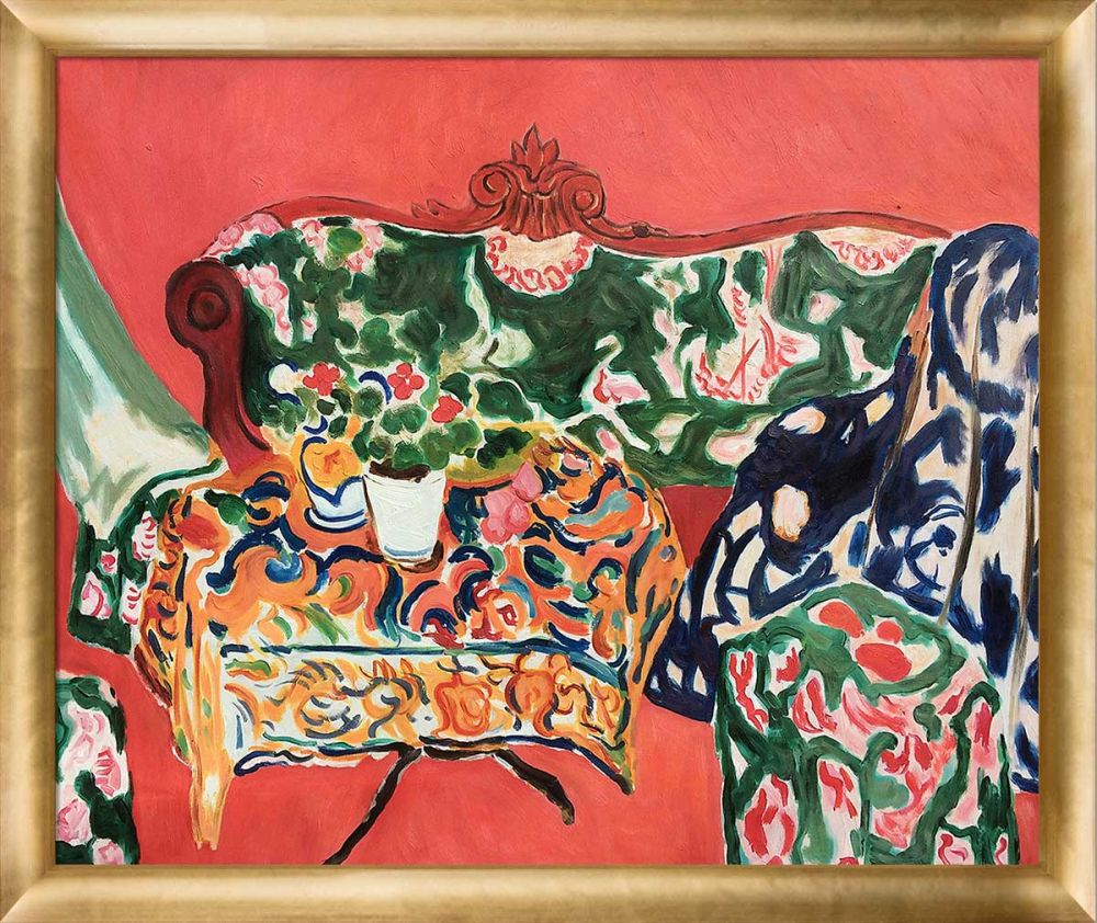 Seville Still Life Pre-Framed - Gold Luminoso Frame 20"X24"