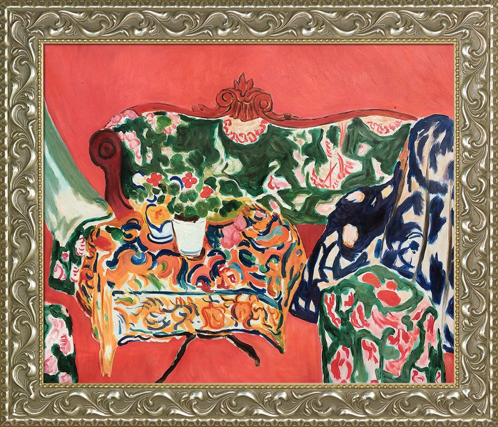 Seville Still Life Pre-Framed - Rococo Silver 20"X24"