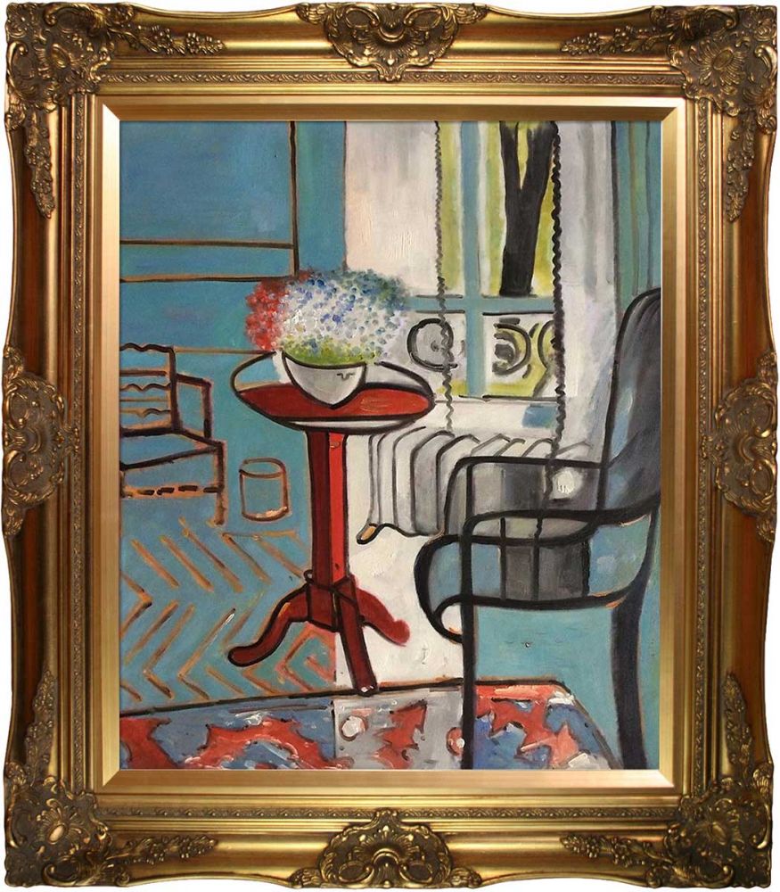 The Window, 1916 Pre-Framed - Victorian Gold Frame 20"X24"