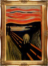 The Scream Pre-Framed