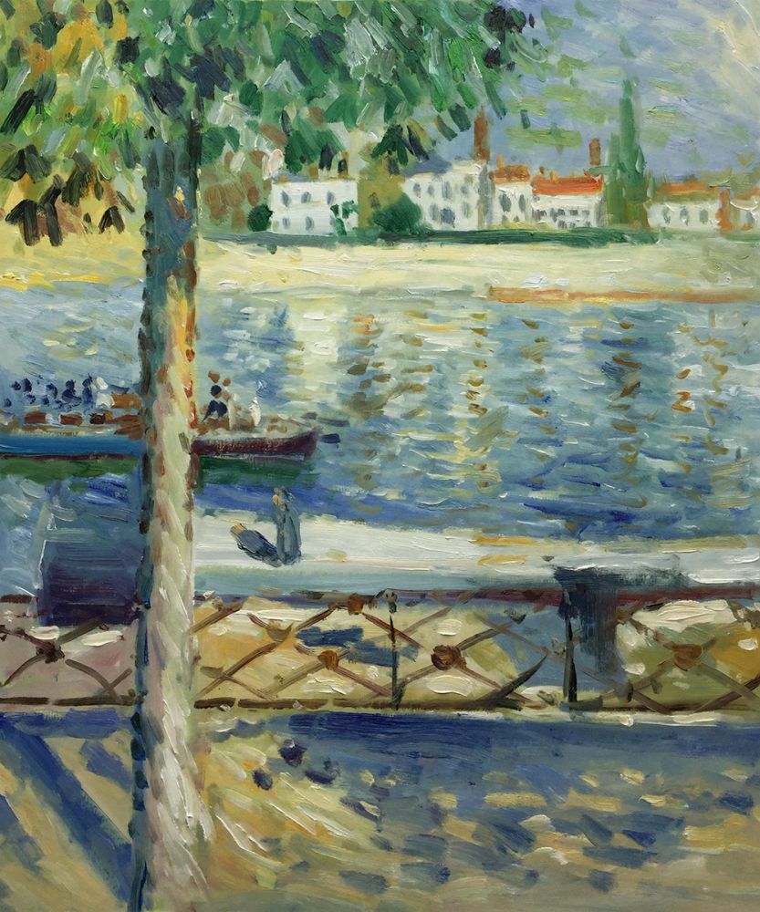 The Seine at Saint-Cloud, 1890