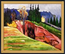 From Thuringewald, 1905 with Piccino Luminoso Pre-Framed