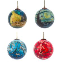 Van Gogh's Specialty Glass Ornament Collection (Set of 4)