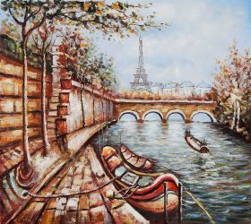 Boat on the Bank of the Seine