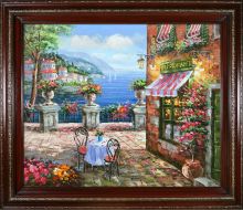 Cafe Italy Pre-Framed
