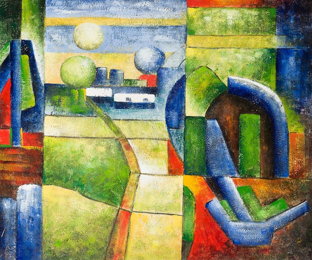 Abstract Country View