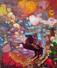 Muse on Pegasus, 1900