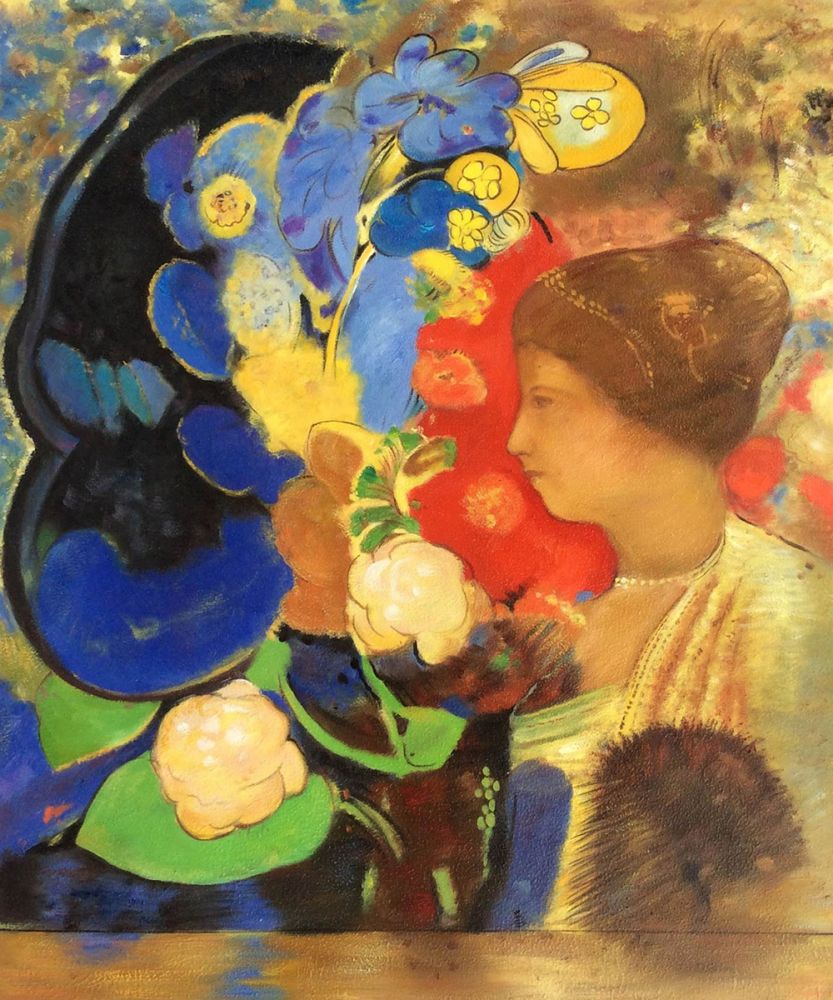 Woman Among the Flowers, 1910
