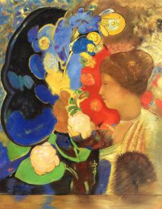 Woman Among the Flowers, 1910
