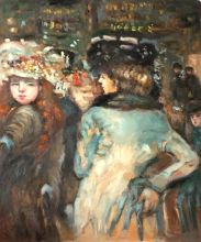 Place Clichy (Two Elegant Women)