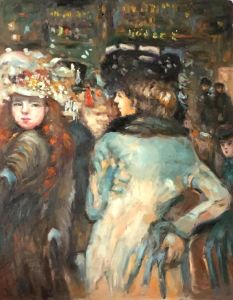 Place Clichy (Two Elegant Women)