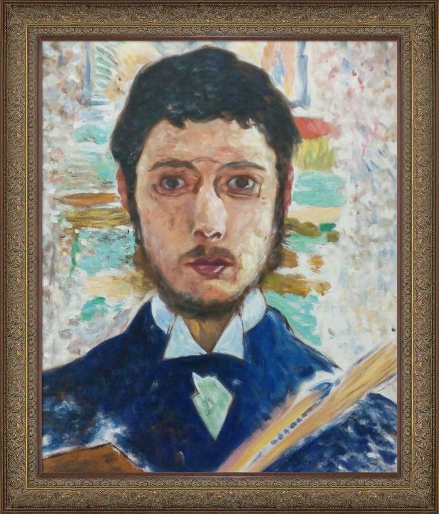 Self Portrait Preframed - Victorian Bronze Frame 20