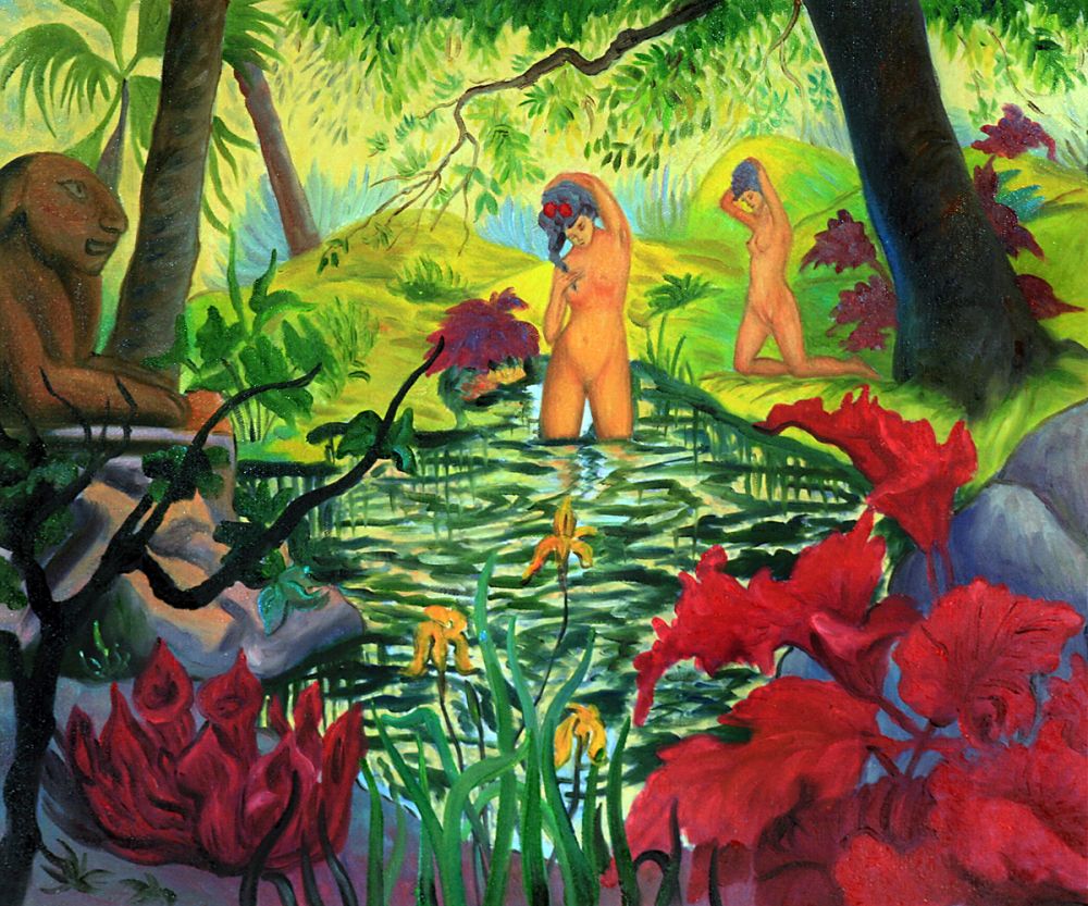 The Bathing Place or Lotus