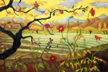 Apple Tree With Red Fruit