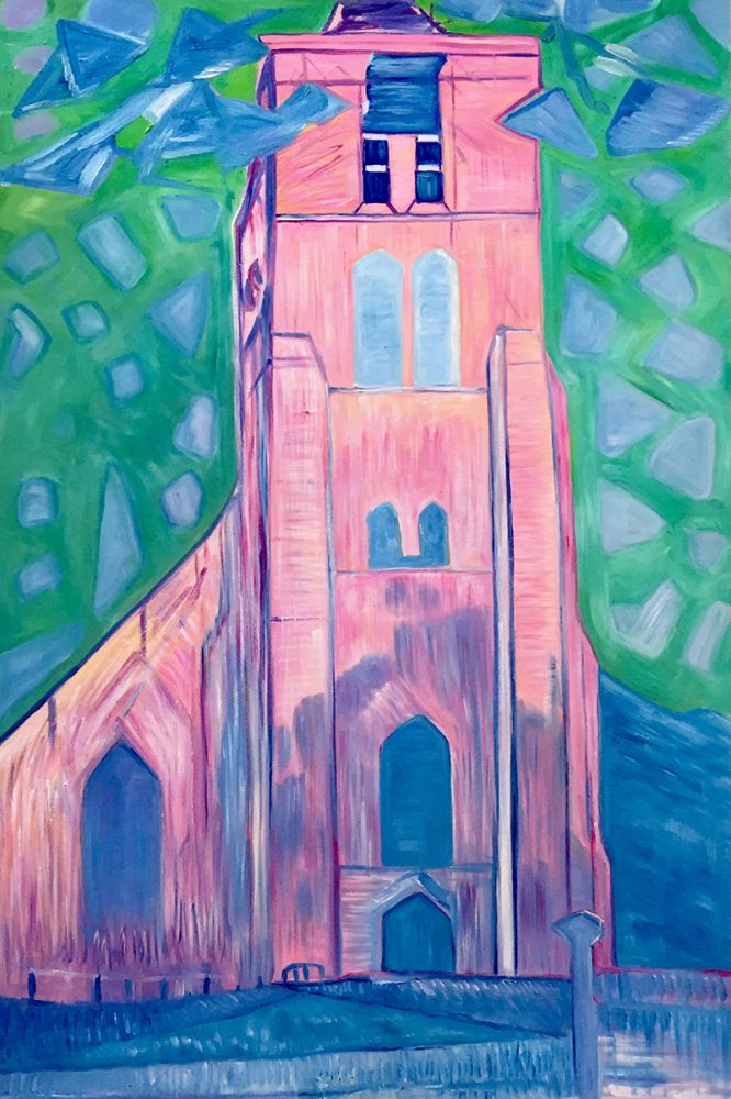 Church Tower in Zeeland