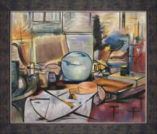 Still Life with Ginger Pot I Pre-Framed