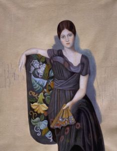 Portrait of Olga in the Armchair