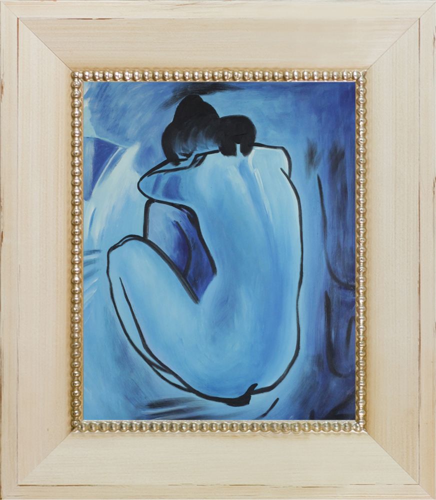 Blue Nude - Constantine Frame 8" X 10"