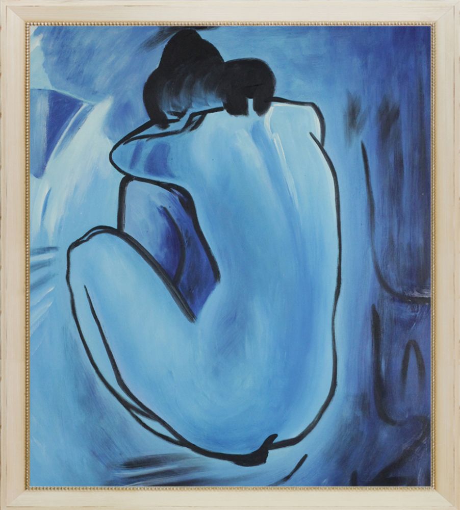 Blue Nude - Constantine Frame 36" X 48"