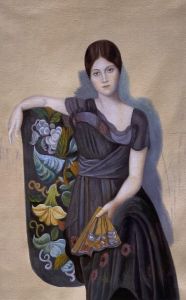 Portrait of Olga in the Armchair