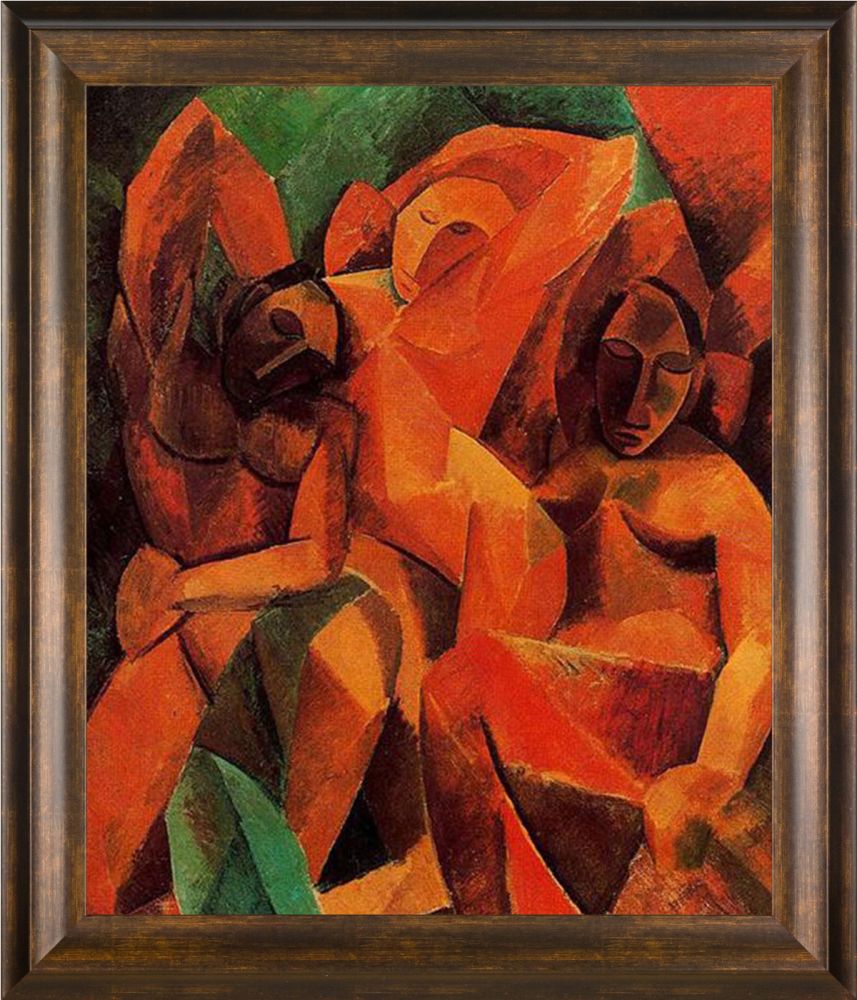 Three Women - Modena Vintage 20" X 24"