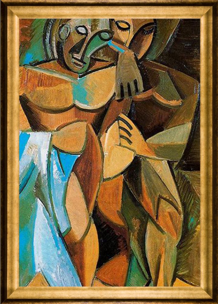 Friendship - Athenian Gold Frame 24"X36"