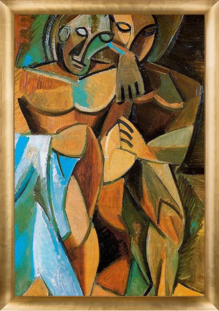 Friendship - Gold Luminoso Frame 24" x 36"