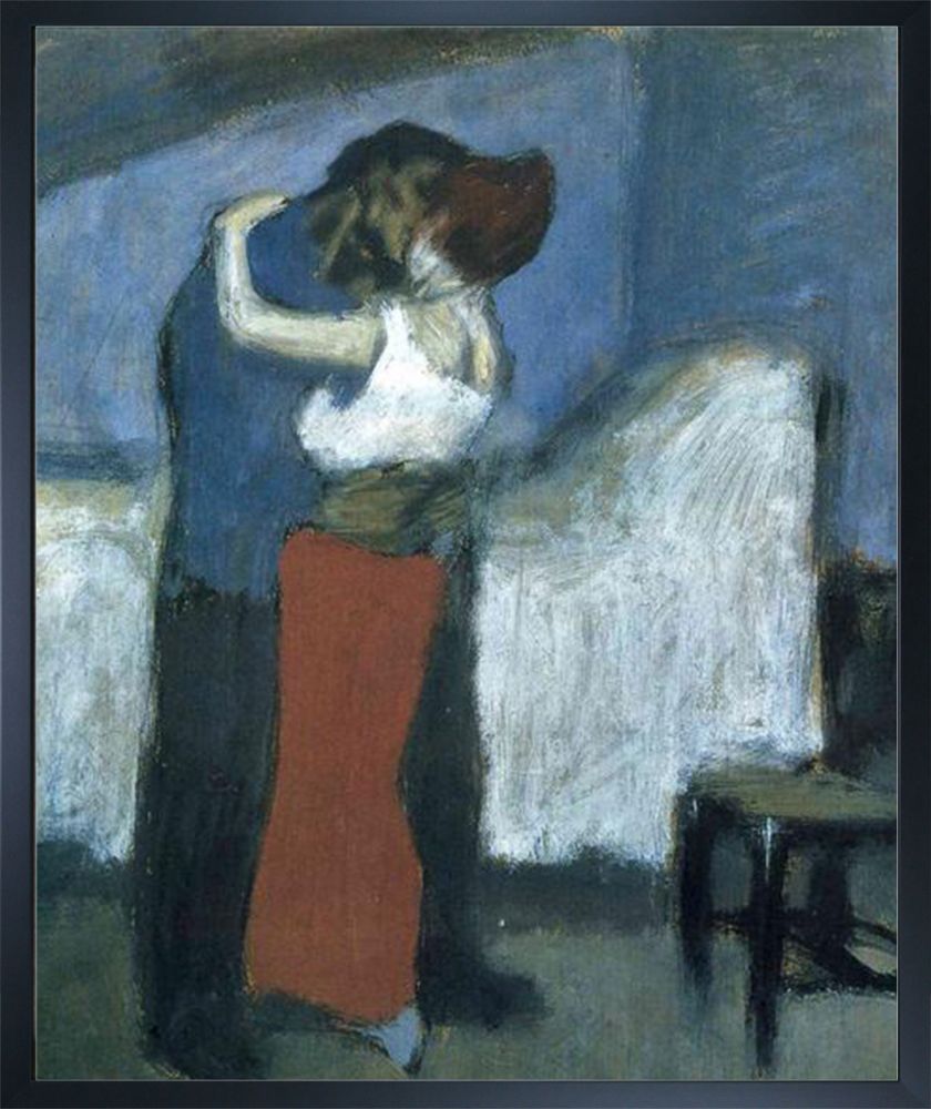 Embrace - Studio Black Wood Frame 20"X24"