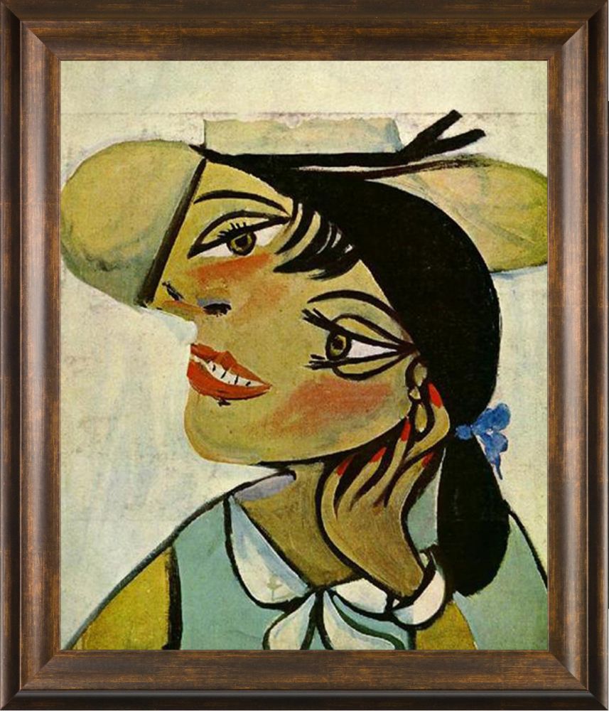 Portrait of woman in dhermine pass (Olga) - Modena Vintage 20" X 24"