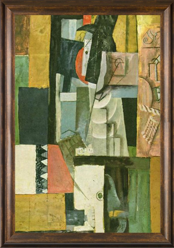 Man with Guitar - Modena Vintage 24" X 36"