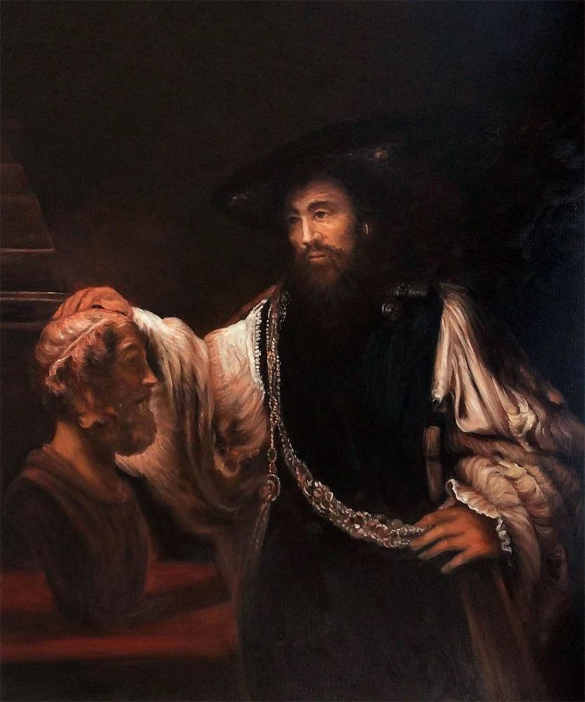 Aristotle with a Bust of Homer