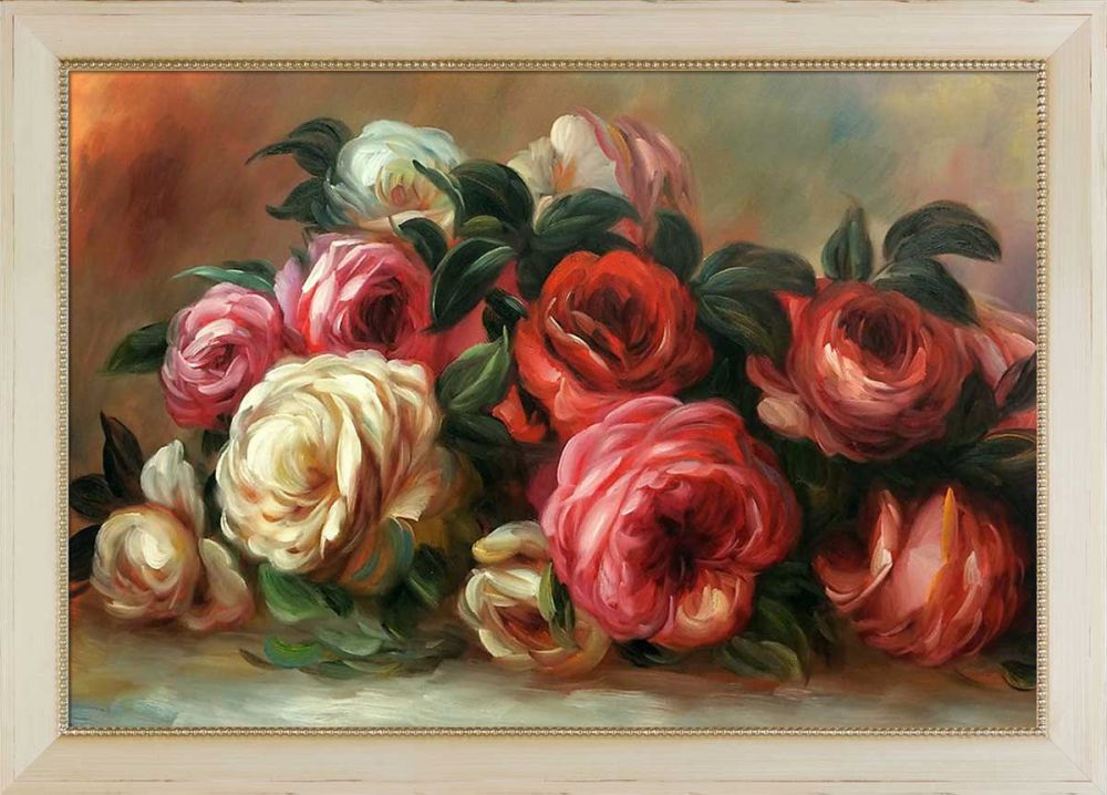 Discarded Roses Pre-Framed - Constantine Frame 24" X 36"