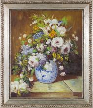 Grande Vase Di Fiori Pre-Framed