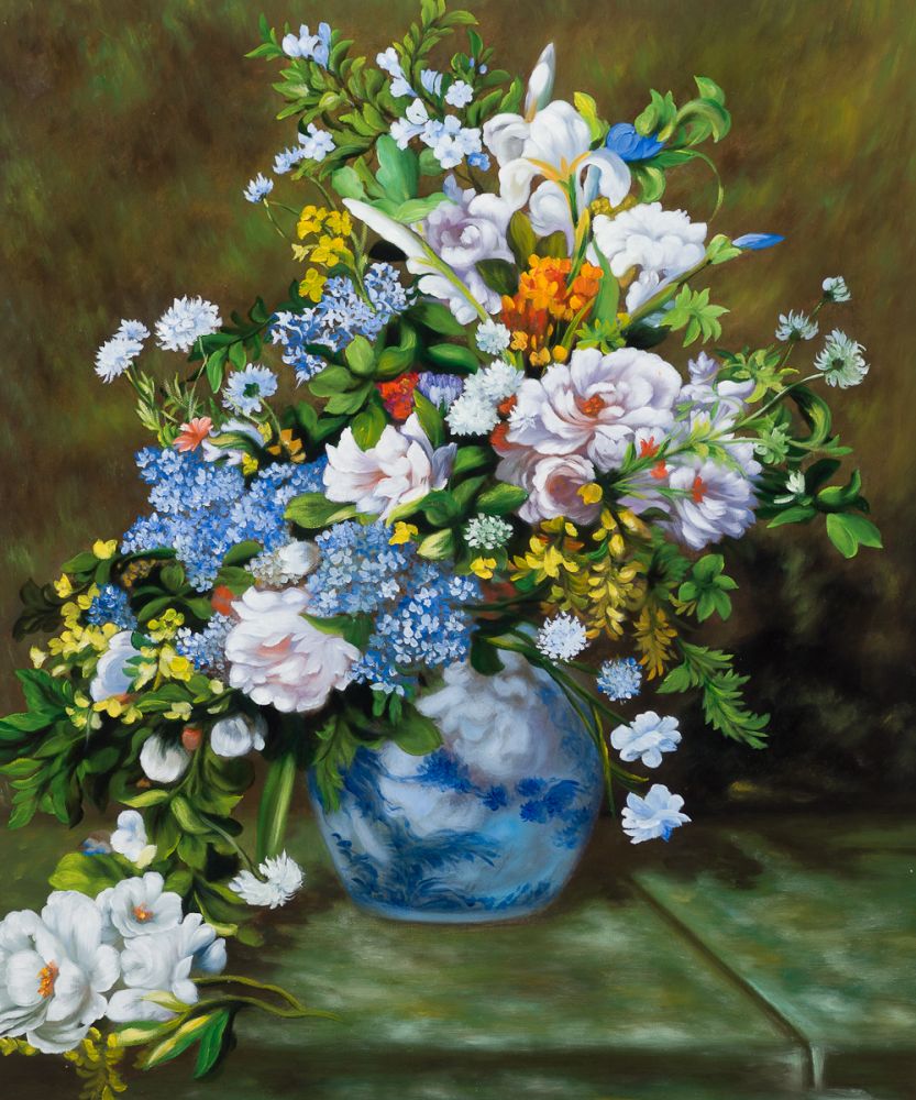 Grande vase di fiori