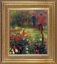 Garden in the Rue Cortot Montmartre Pre-Framed