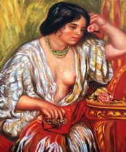 Gabrielle Wearing Jewelry