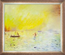 View of Venice, Fog Pre-Framed