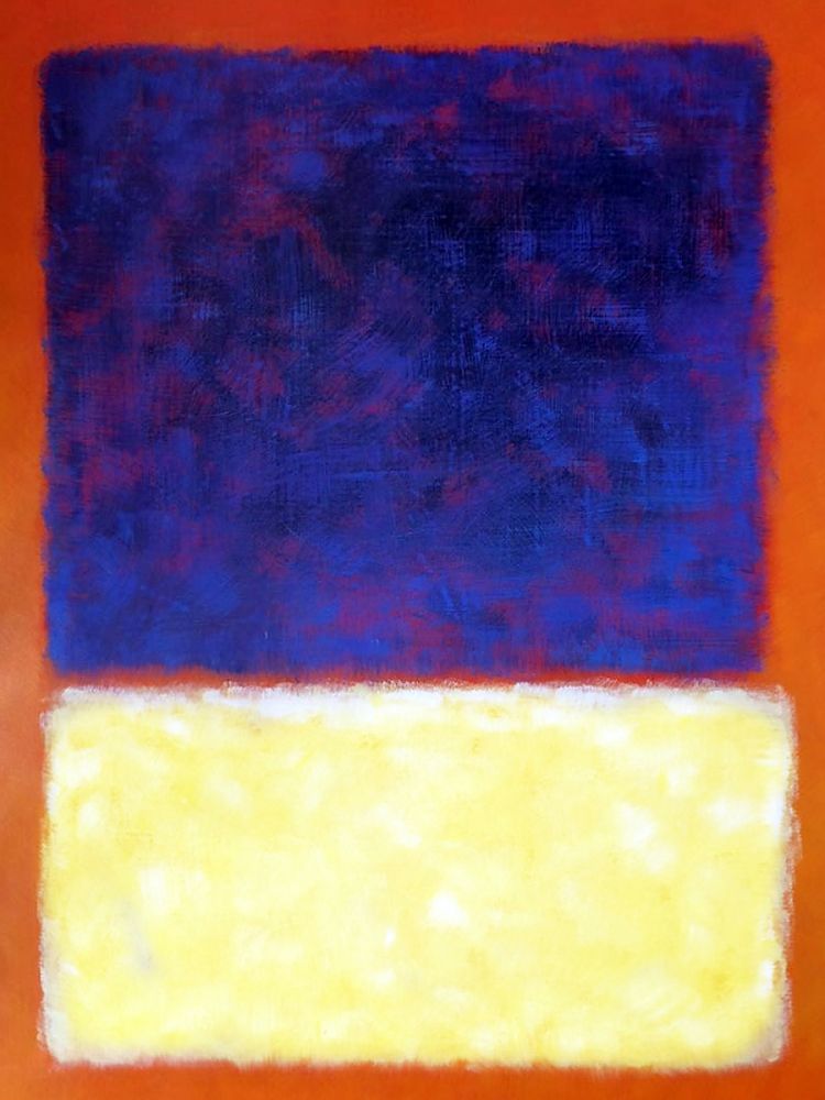 Red, Orange, Tan and Purple, 1954