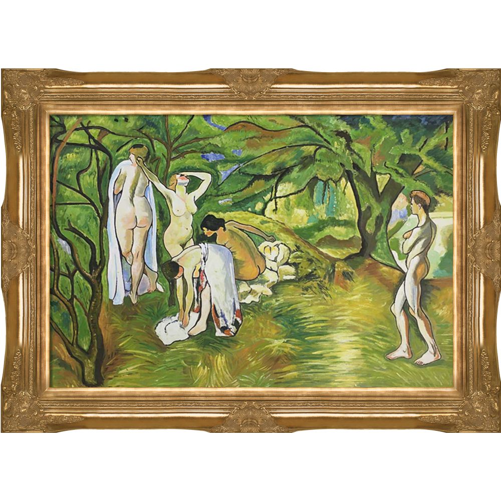 Joy of Life Pre-framed - Victorian Gold Frame 24"X36"