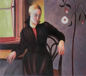 Woman Sitting by the Window