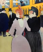 At the Moulin Rouge, La Goulue with Her Sister