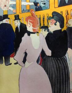 At the Moulin Rouge, La Goulue with Her Sister