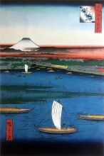 Mitsumata Wakarenofuchi, No. 57 from One Hundred Famous Views of Edo