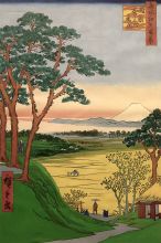 Grandpa's Teahouse, Meguro, No. 84 from One Hundred Famous Views of Edo