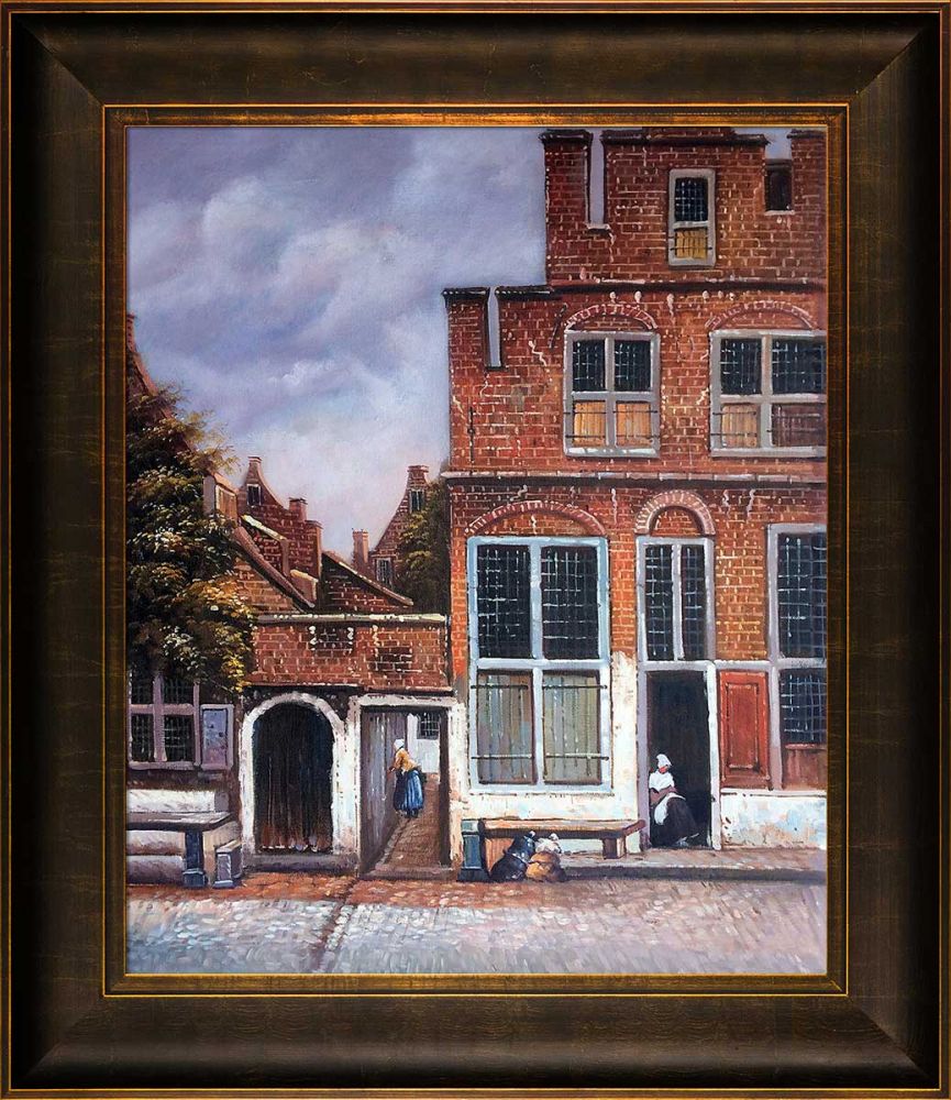 Little Street Pre-Framed - Veine D'Or Bronze Scoop Frame 20"X24"